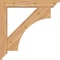 Ekena Millwork Westlake Traditional Smooth Bracket w/ Offset Brace, Western Red Cedar, 5 1/2"W x 30"D x 30"H BKT0604X30X30WTL01SWR - alternate 2